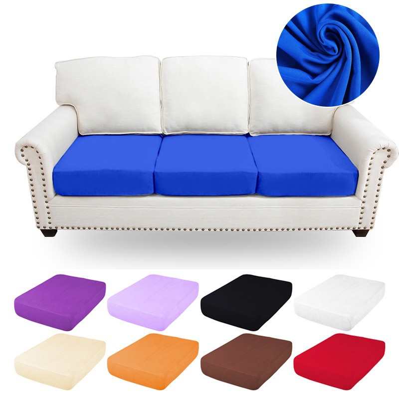 11 Colors Solid Sofa Cushion Cover Summer Elastic Ice CJdropshipping