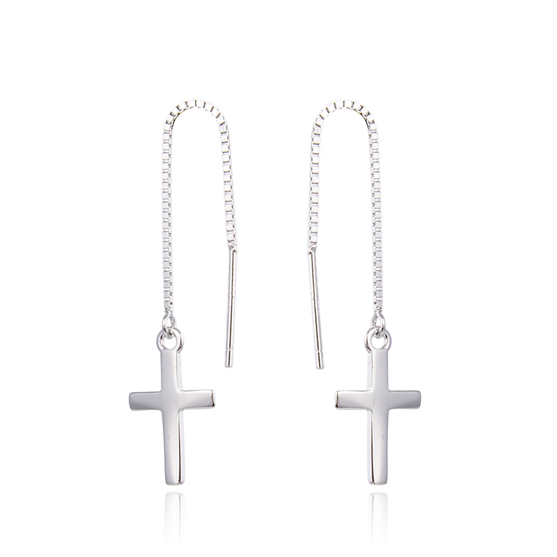 Simple And Popular Cross Earring Earrings - CJdropshipping