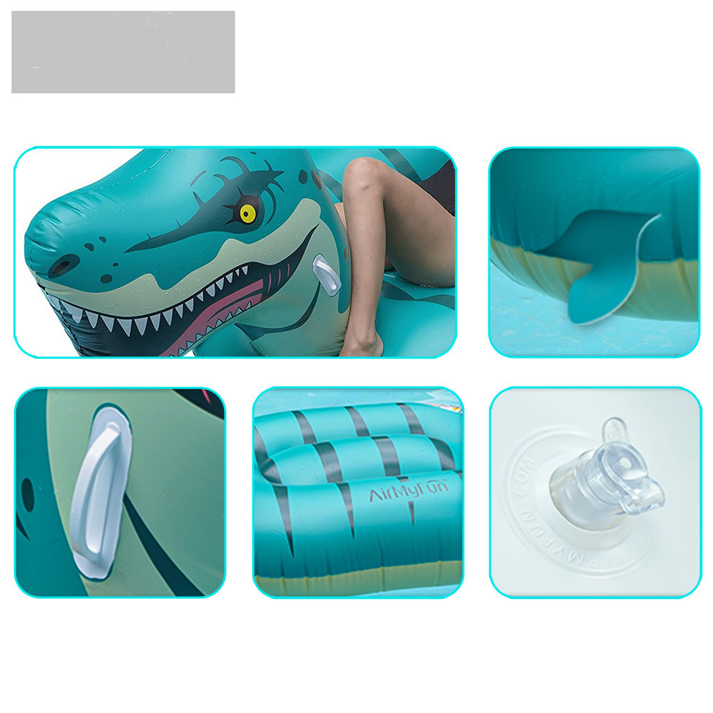 Dinosaur Shaped Floating Bed