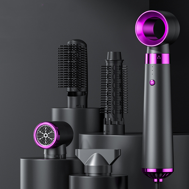 5-in-1 Ionic Hair Care Set Electric Hair Dryer And Curler