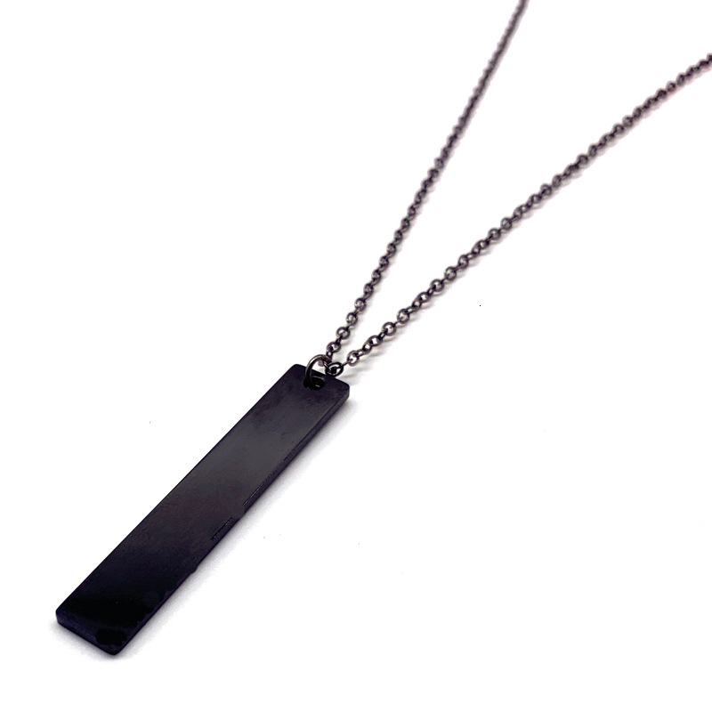 38e0a38e c76b 4129 891f ed9d3cf06091 - Men's simple rectangular pendant necklace