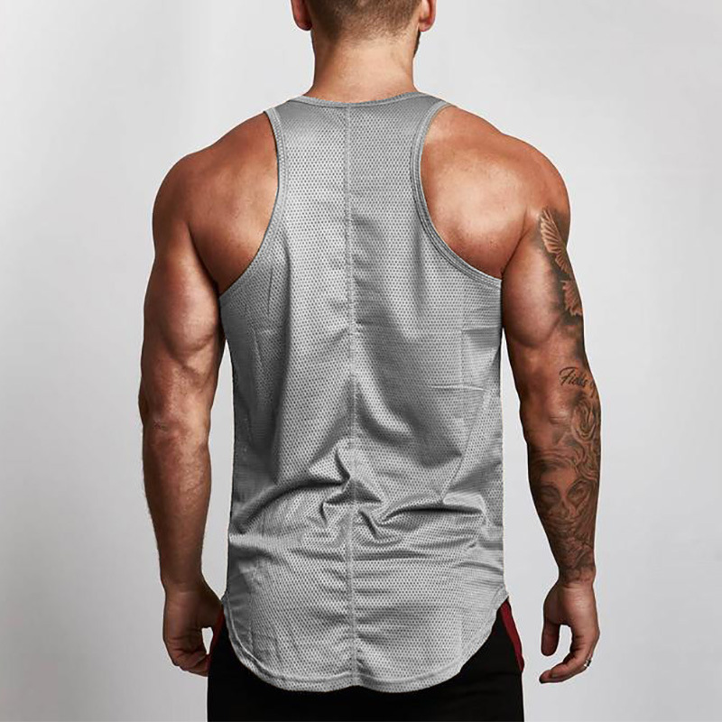 390034a0 be76 4426 b4c0 d5f2ed52e2e0 - Batman mesh breathable sports fitness vest