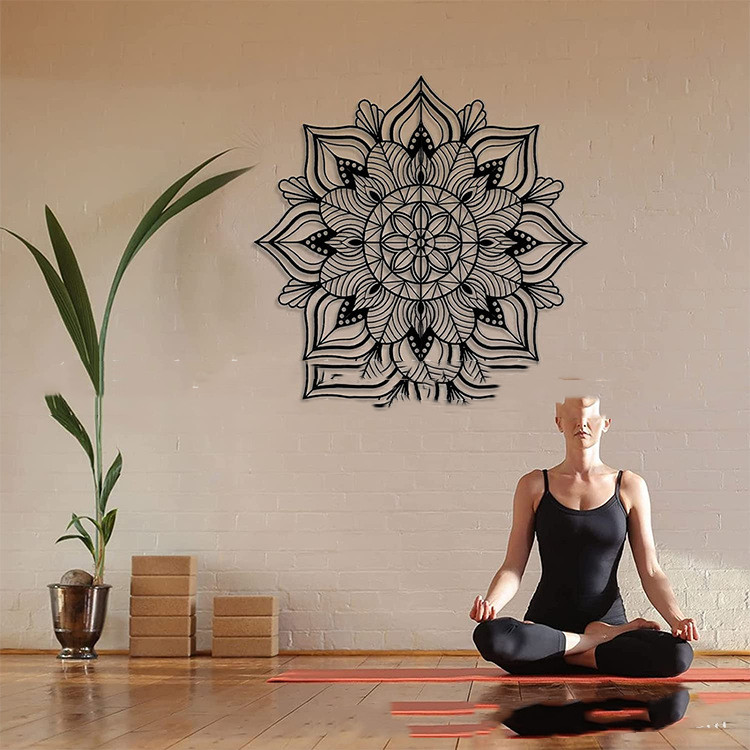 Art Large Mandala Wall Hanging Mandala Iron - CJdropshipping