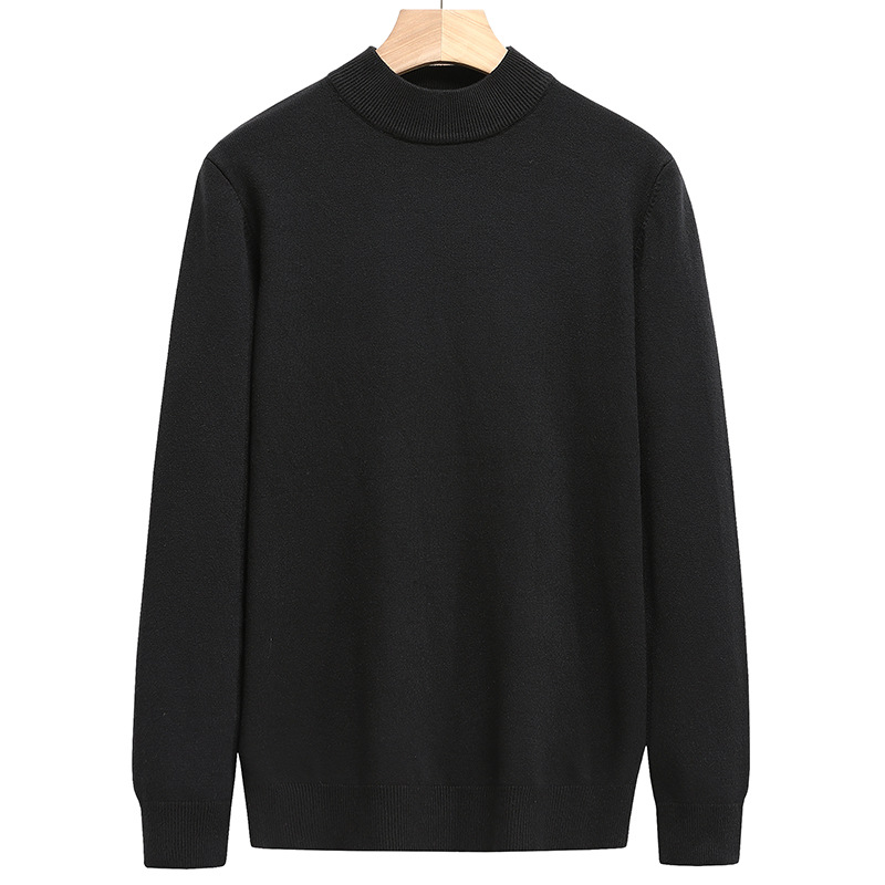 Straight Type Casual Knitted Men's Bottoming Shirt shopper-ever.myshopify.com