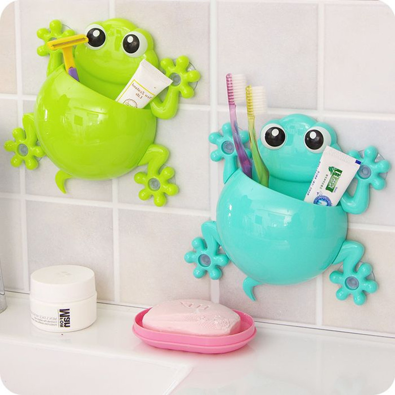 Plastic Duck Suction Cup Bathroom Accessory Shower Soap Toothbrush