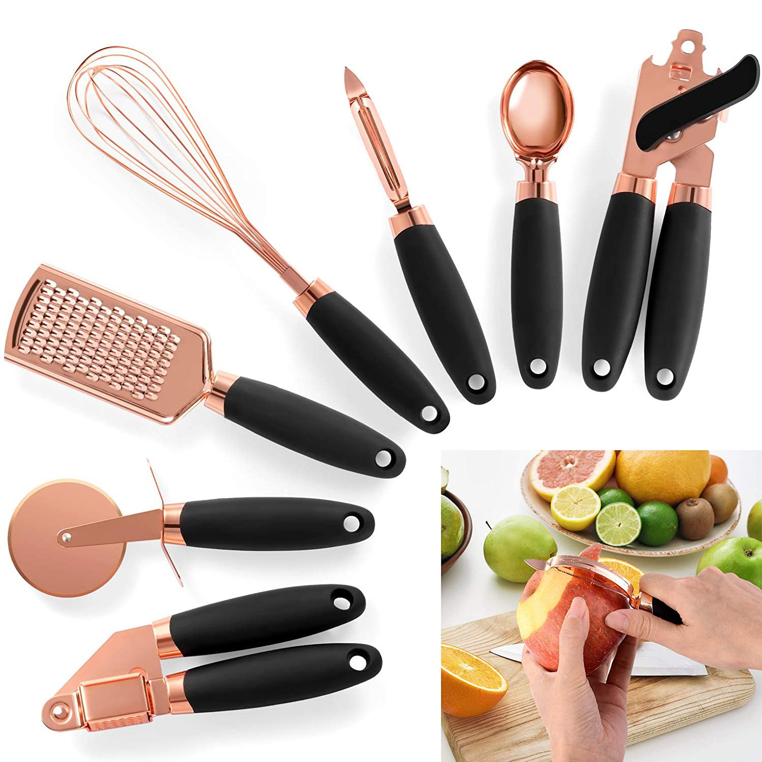 Stainless Steel Kitchen Gadgets 7 Piece Set - CJdropshipping
