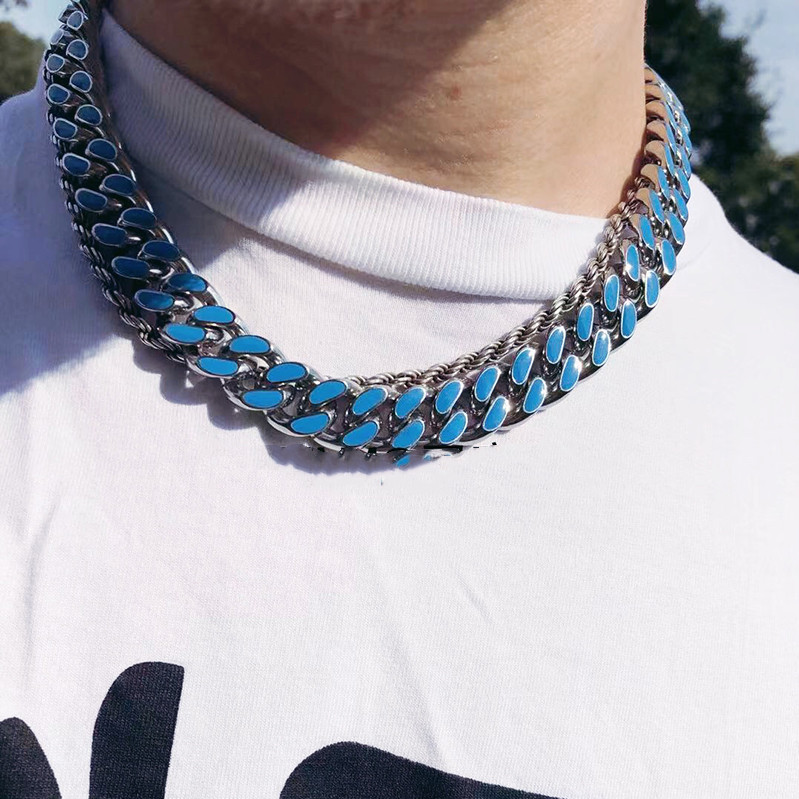 Men's choker necklace