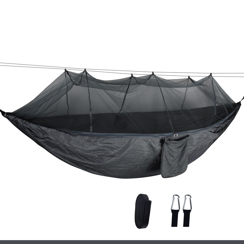 Mosquito-Proof Double Hammock with Densified Mesh