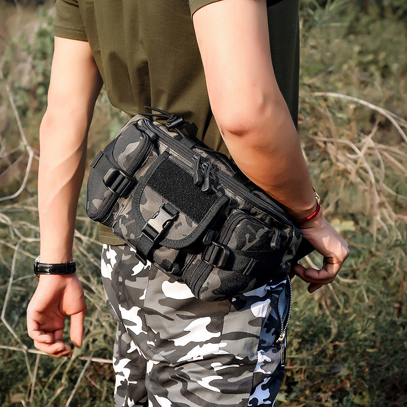 Outdoor military fan tactical belt bag - CJdropshipping