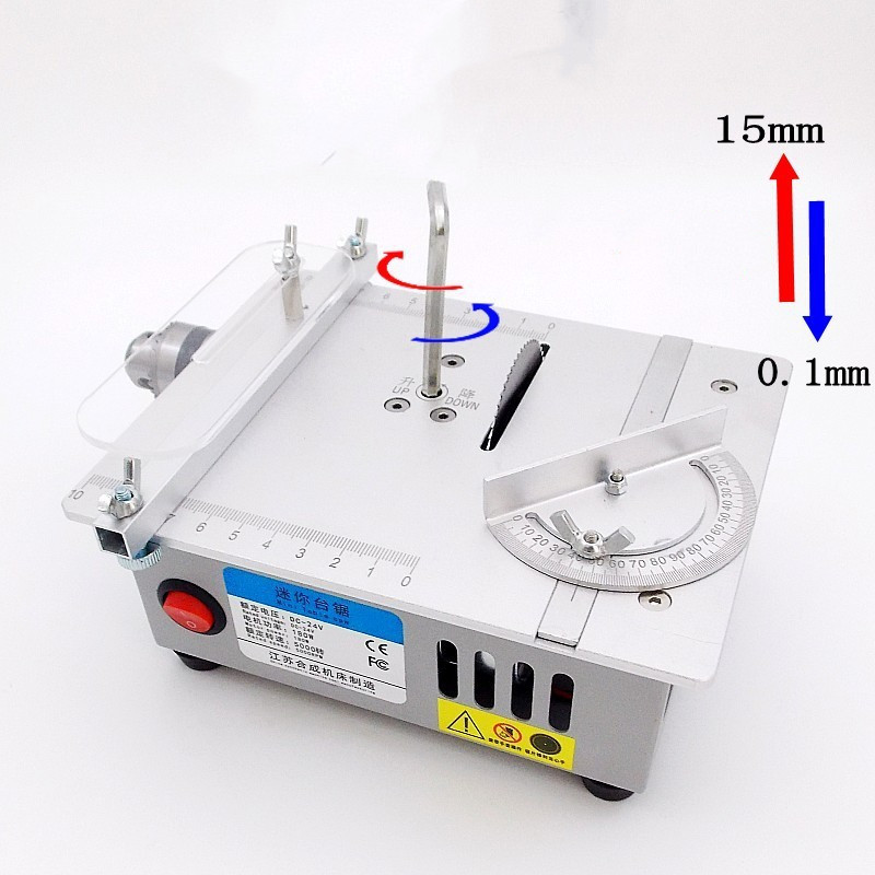 Woodworking Acrylic PC Multi-function Lifting Small Cutting Machine ...