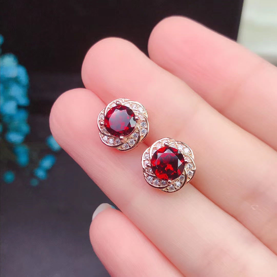 "Close-up view of radiant gemstone in a delicate setting"