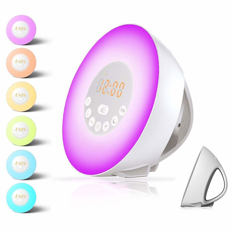 Smart Multifunction Wakeup Light Alarm Clock CJdropshipping
