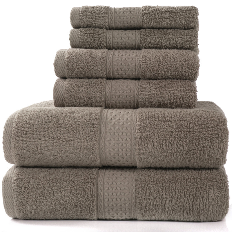 3dfccba9 4f98 4f0e 9edf 1f1c73472989 - Cotton absorbent towel set of 3 pieces and 6 pieces