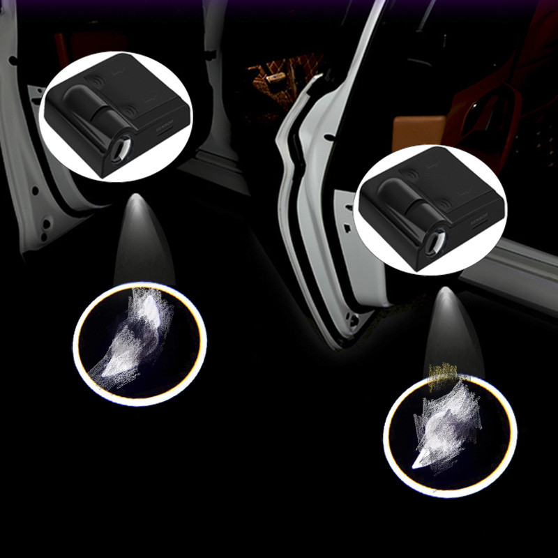 Wireless Car Door Light LED Laser Projector B CJdropshipping