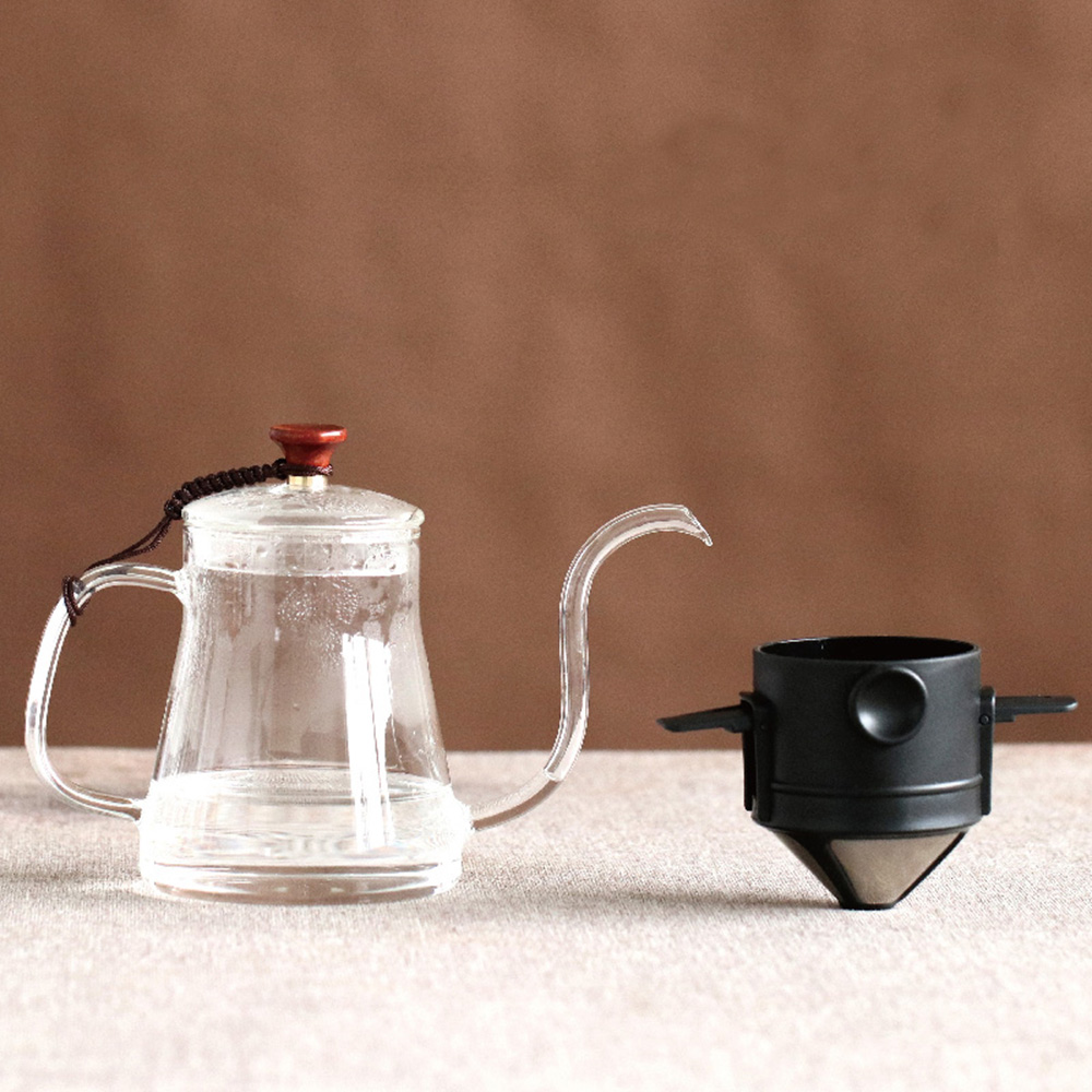 Ankara glass stovetop teapot
