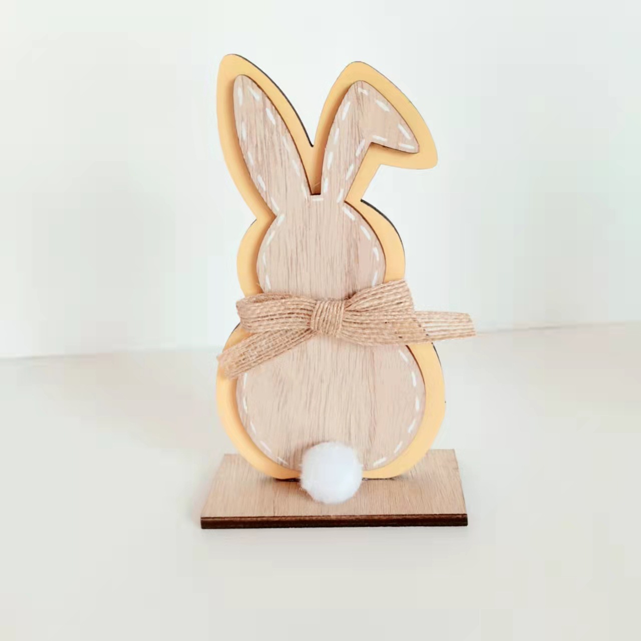Get Creative with this Bunny Wood Easter Crafts Party Supplies