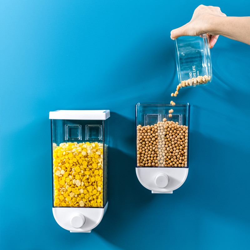 Person - Easy Press Wall Mounted Cereal Dispenser