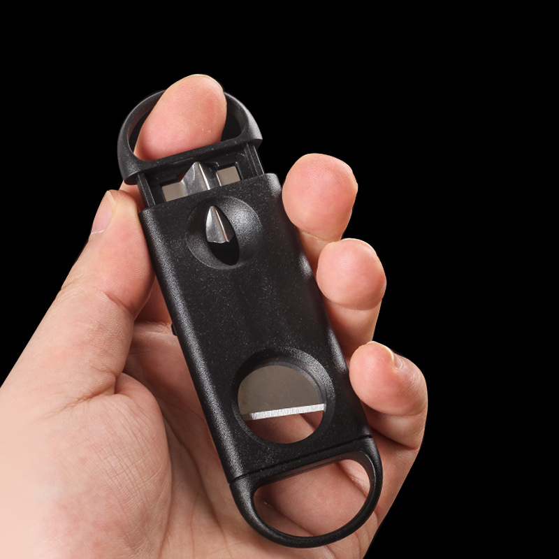 Stainless Steel V Portable Cigar Cutter CJdropshipping
