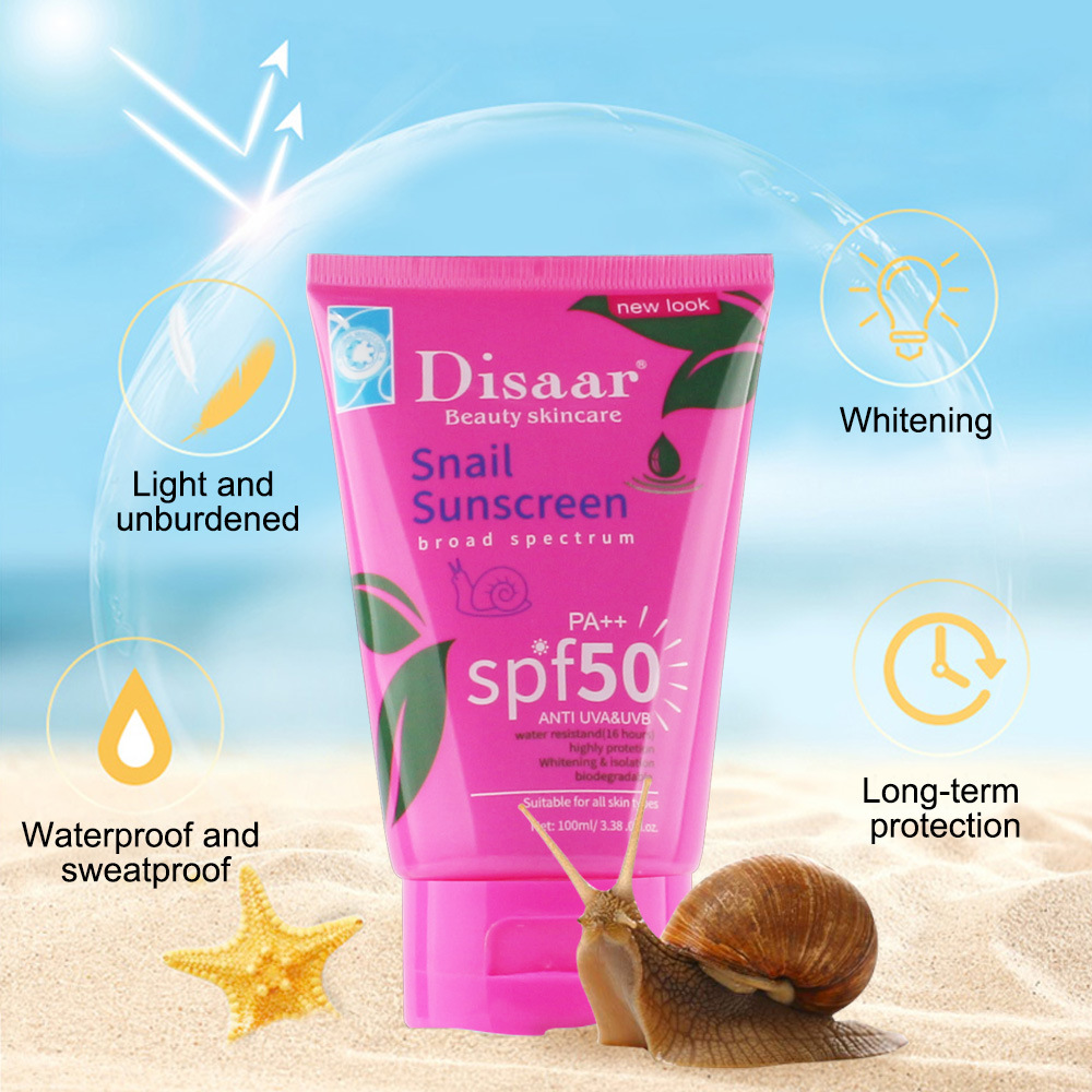Cross-Border Disaar Collagen Sunscreen, Moisturizing, Isolation, Concealer, UV Protection 100ml Sunscreen