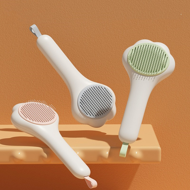 Cute Claw Pet Self Cleaning Comb - CJdropshipping