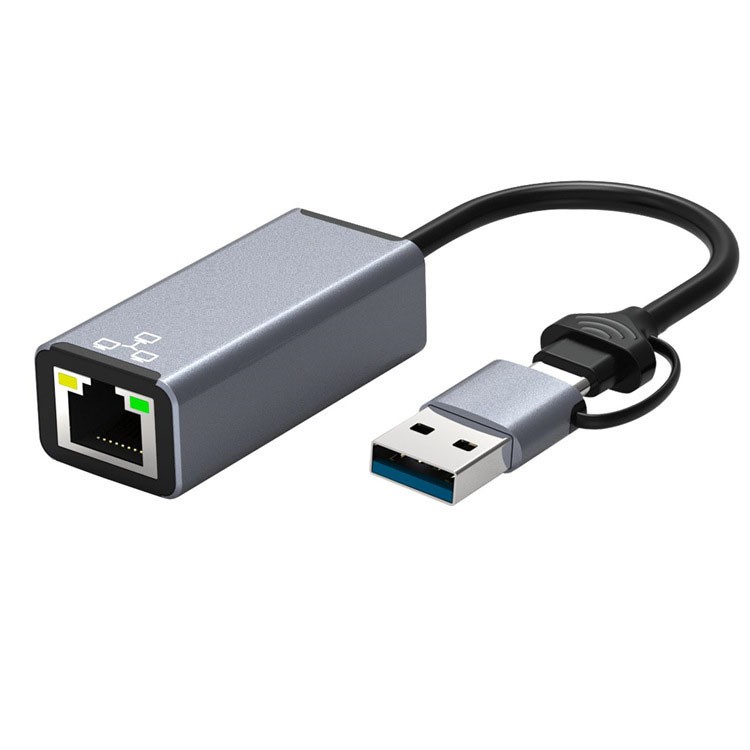 <ul> <li><strong>Fast Transmission:</strong> 10/100/1000Mbps speeds for versatile networking</li> <li><strong>USB Connectivity:</strong> Easy installation with plug-and-play functionality</li> <li><strong>Compact Size:</strong> 51<em>23</em>16mm for easy integration</li> <li><strong>Port Type:</strong> RJ-45 for stable Ethernet connection</li> <li><strong>Model Options:</strong> HC-72S Gray (100M 2-in-1) and Gigabit (2-in-1)</li> </ul>