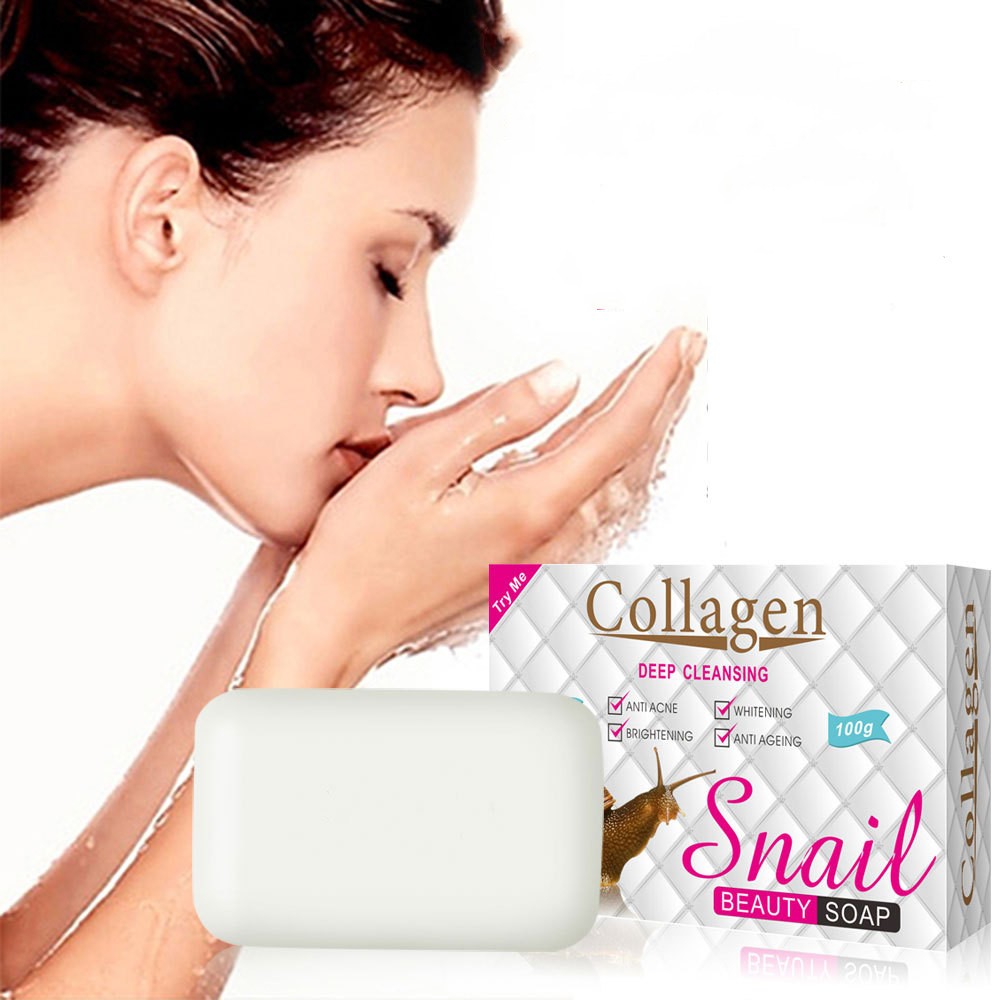 Collagen And Snail Beauty Soap