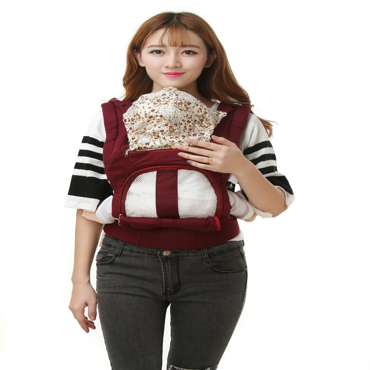 Multifunctional Four Seasons Front and Back Baby Kangaroo Carrier