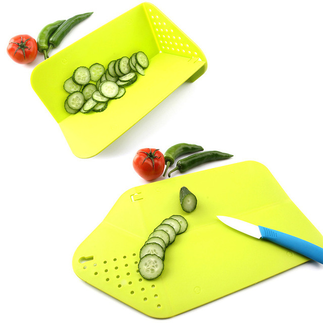 Foldable Cutting Board and Strainer | Cutting Boards