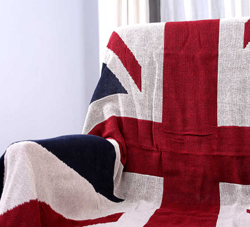Serviette de canapé drapeau UK