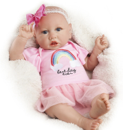 22 inches Pink Holland Realistic Reborn Baby Doll Girl