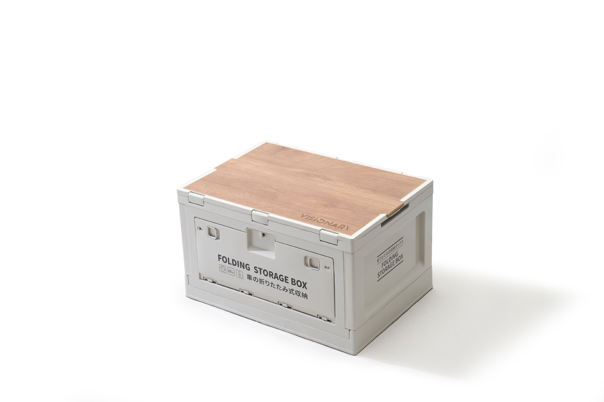 Black Folding Storage Box On The Outside CJdropshipping