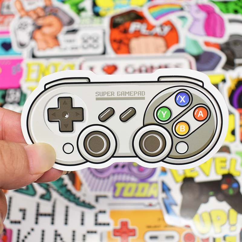 Playstation Doodle Sticker Laptop Suitcase - CJdropshipping