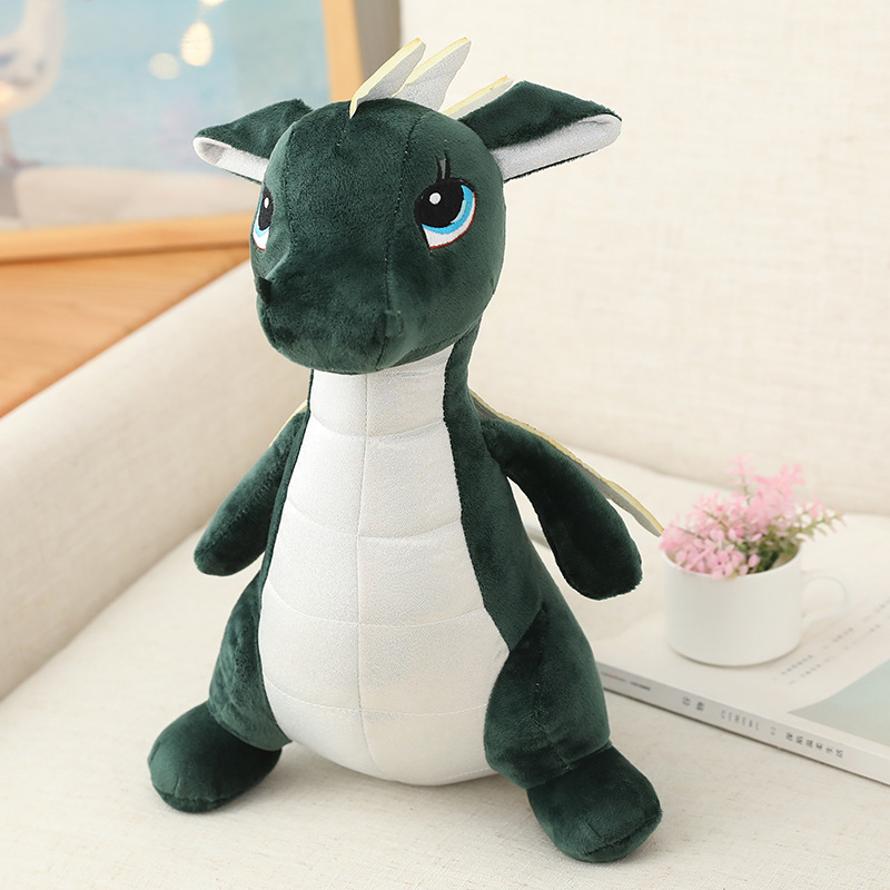 Green Dragon Plushie | Green Dinosaur Plush Toy | Stuffed Animals by Goodlifebean