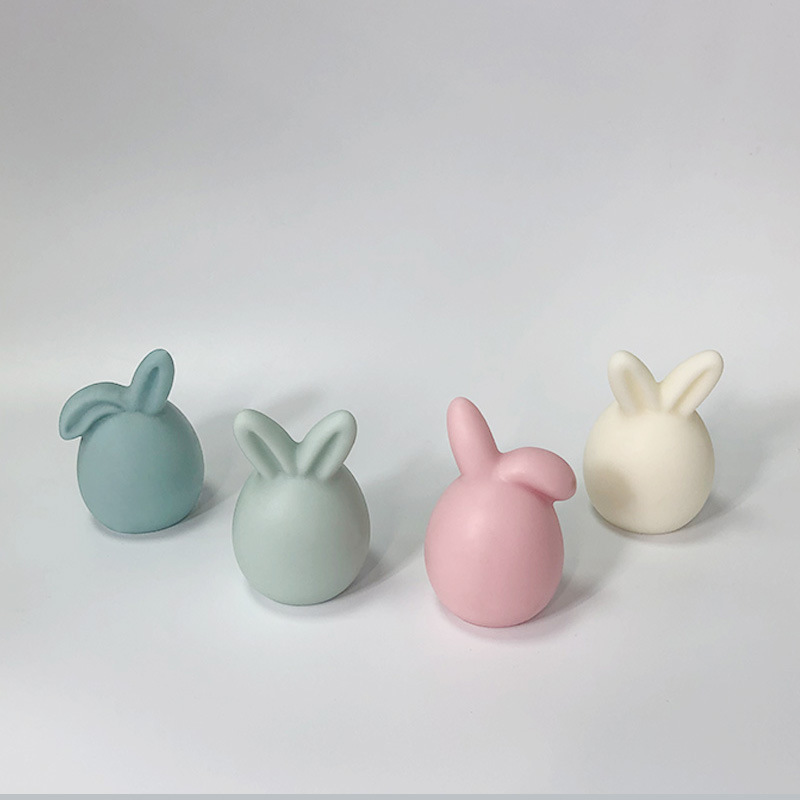 Easter Faceless Rabbit Head Baking Cake Candle - 36 - Smart and Cool Stuff