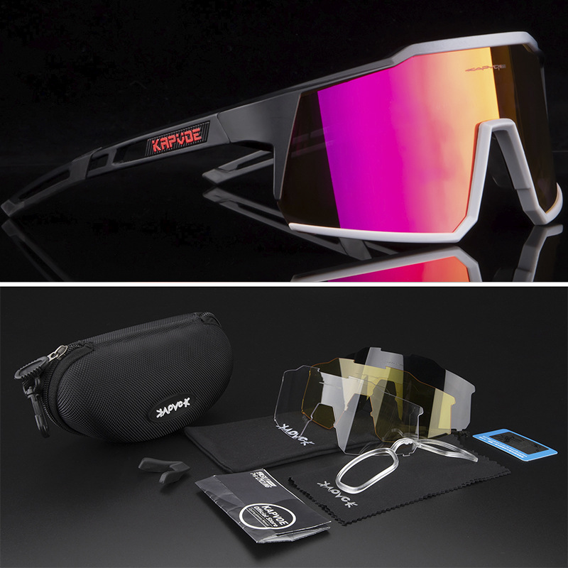 Polarized cycling sunglasses