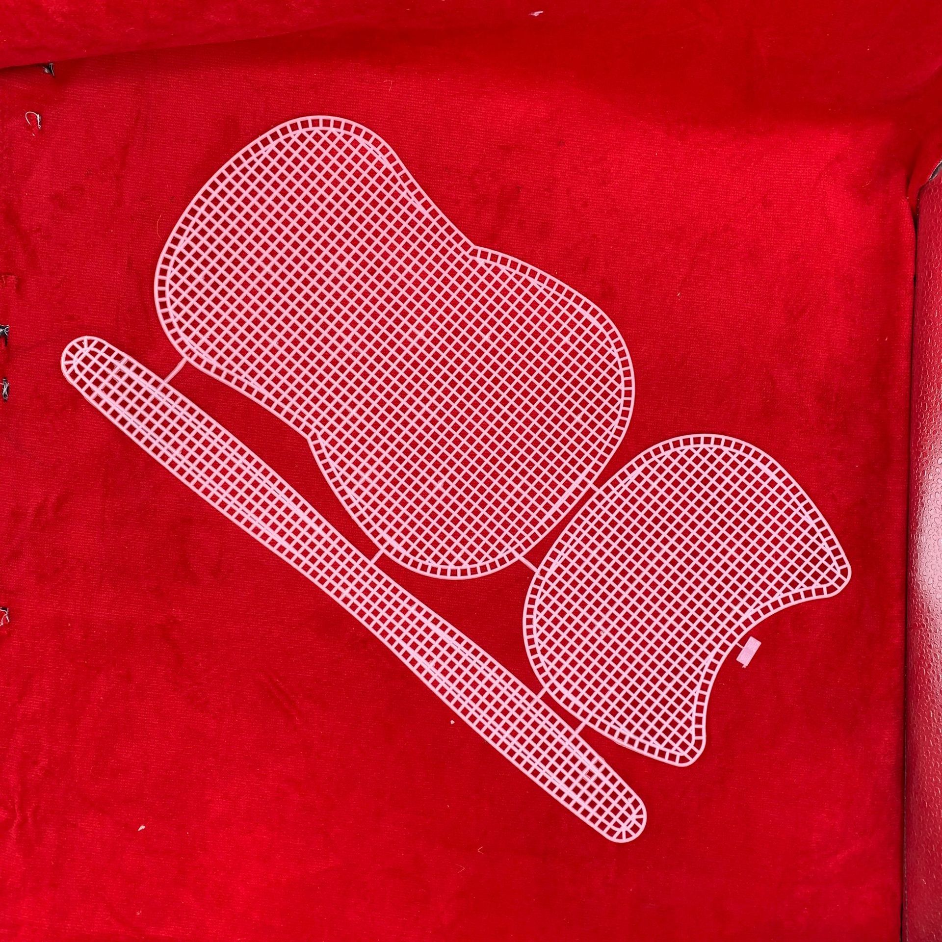 Handwoven Bag Plastic Grid Sheet Template Plastic CJdropshipping