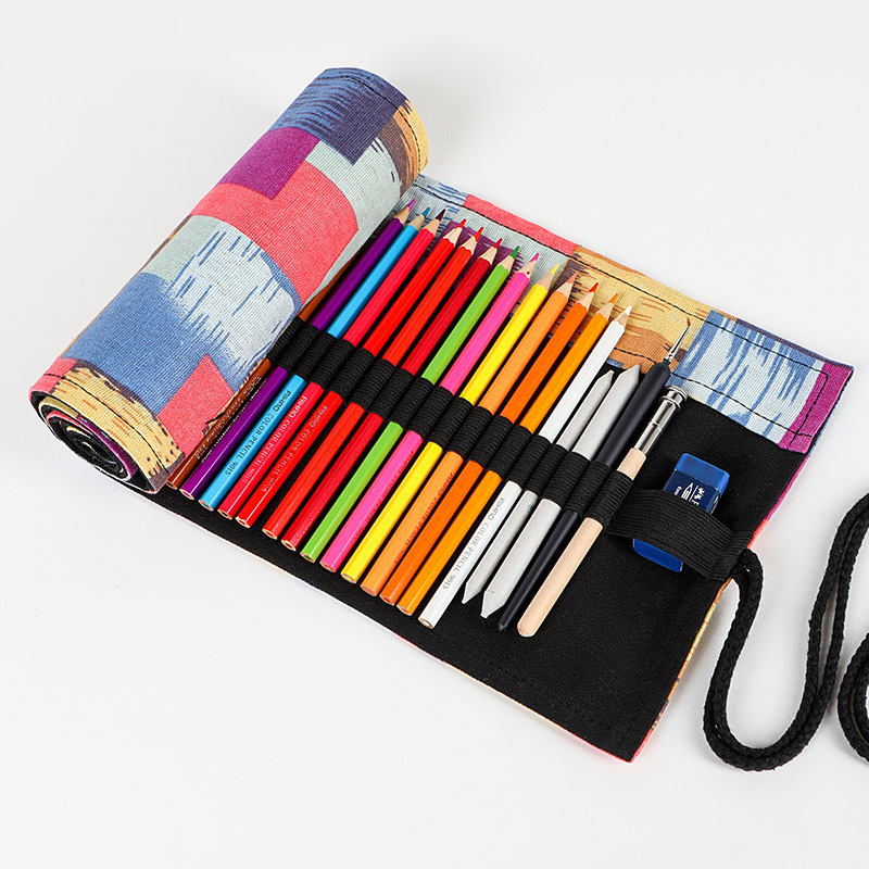 Pencil Bag Color Pencil Sketch Stationery Bag - CJdropshipping