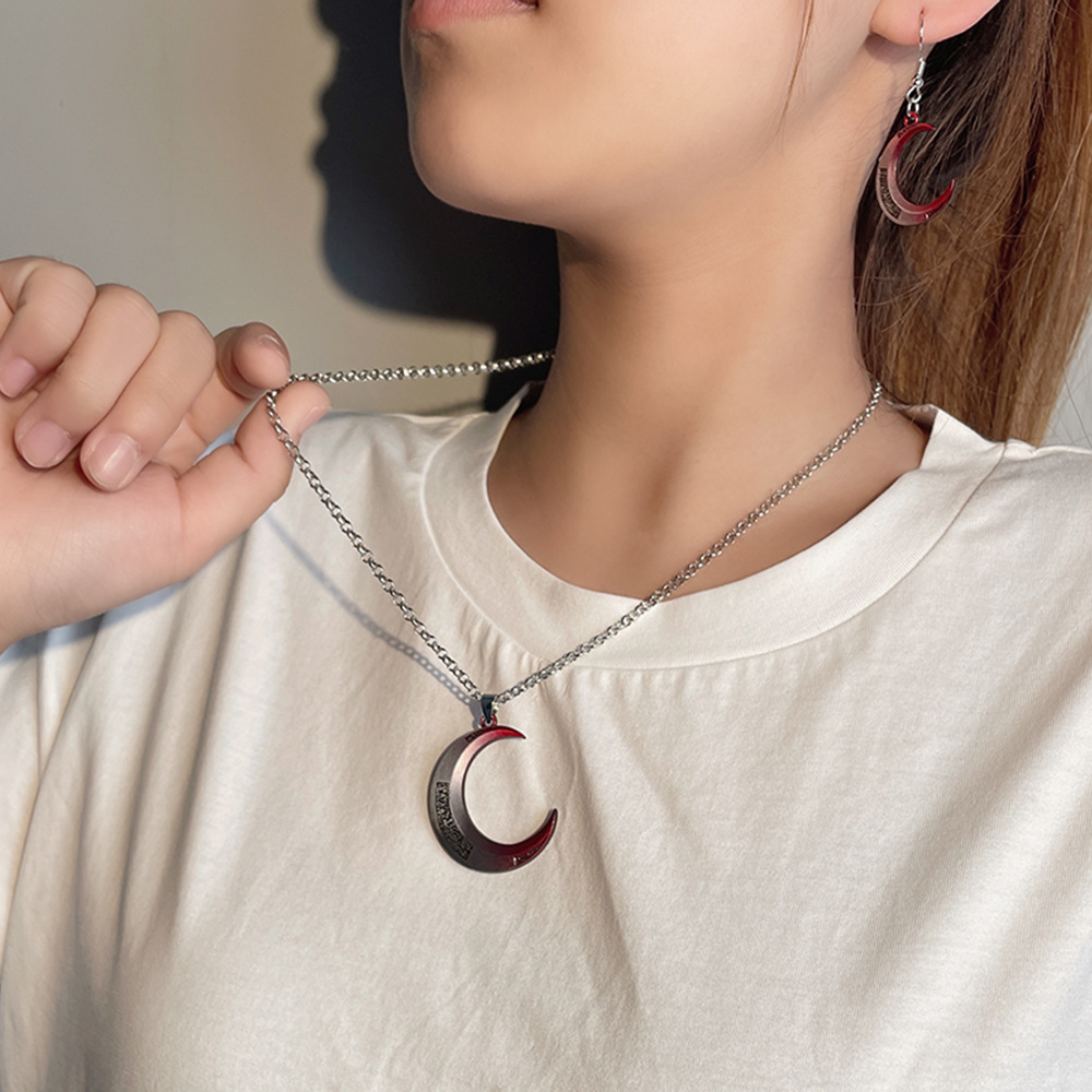 Necklace Moon Knight Pendant