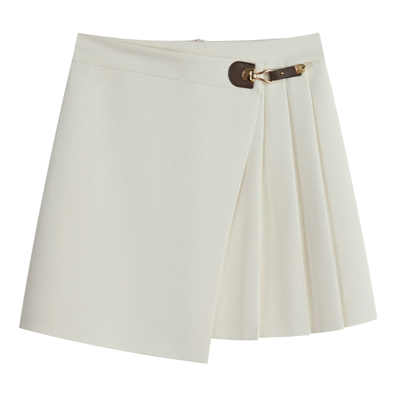Women’s A-line High Waist Irregular Skirt