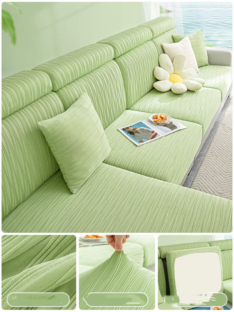 including stripes and solid colors sofa cover in ondaum world