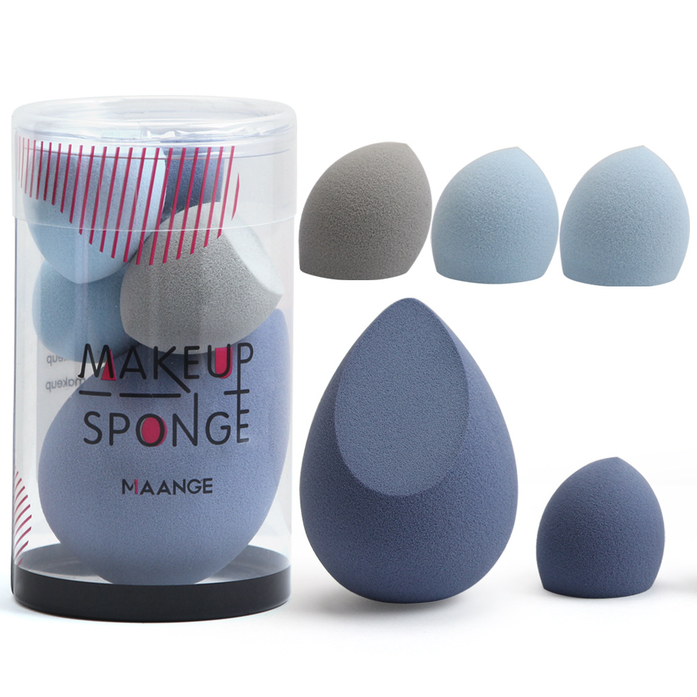Set Of Powder Puff Dry Wet Face Puff Makeup Egg CJdropshipping