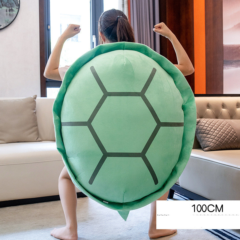 A Time-Out Turtle Shell, Wearable Plushie – Snack Kid