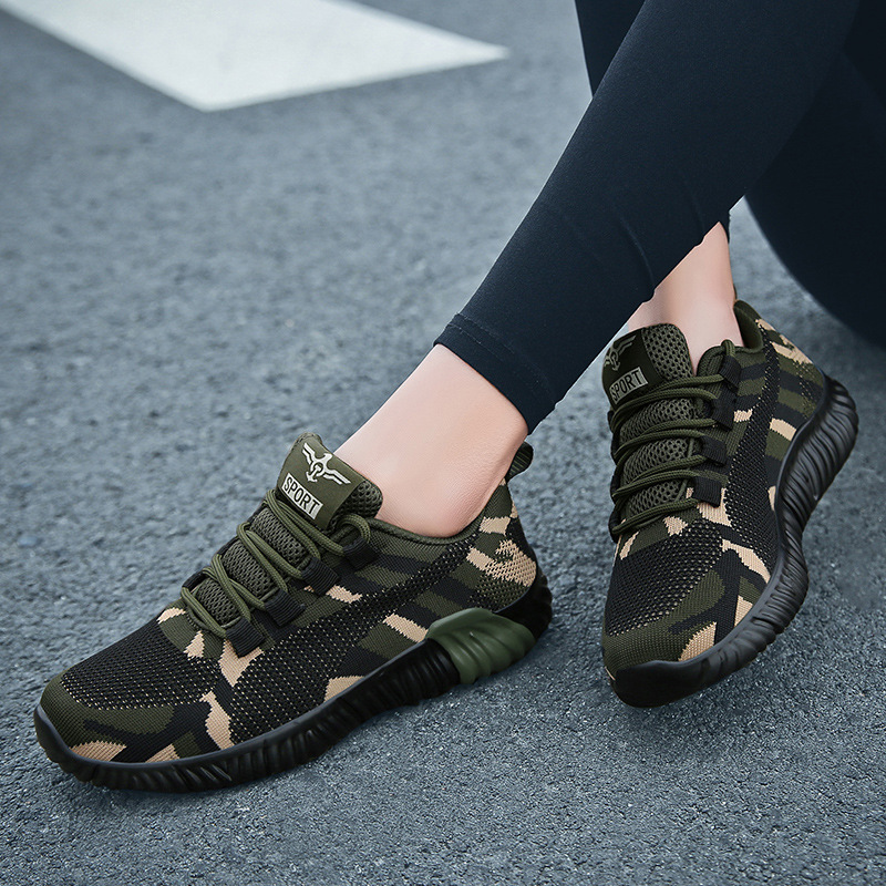 Student Training Military Training Shoes Camouflage Shoes Sports Men And Women