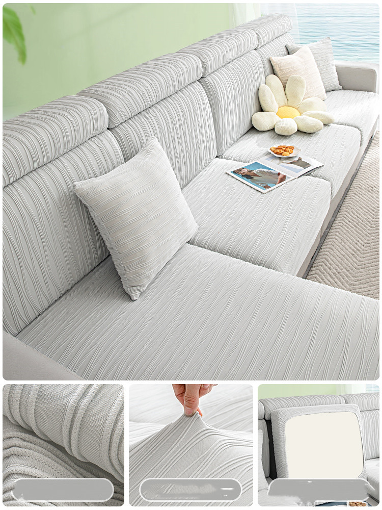 Silk Elastic Sofa Cover Full Package Cool sensation