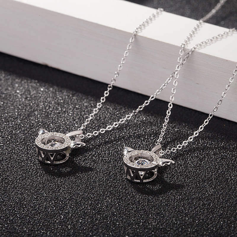 Collier Aile d'Ange Argent