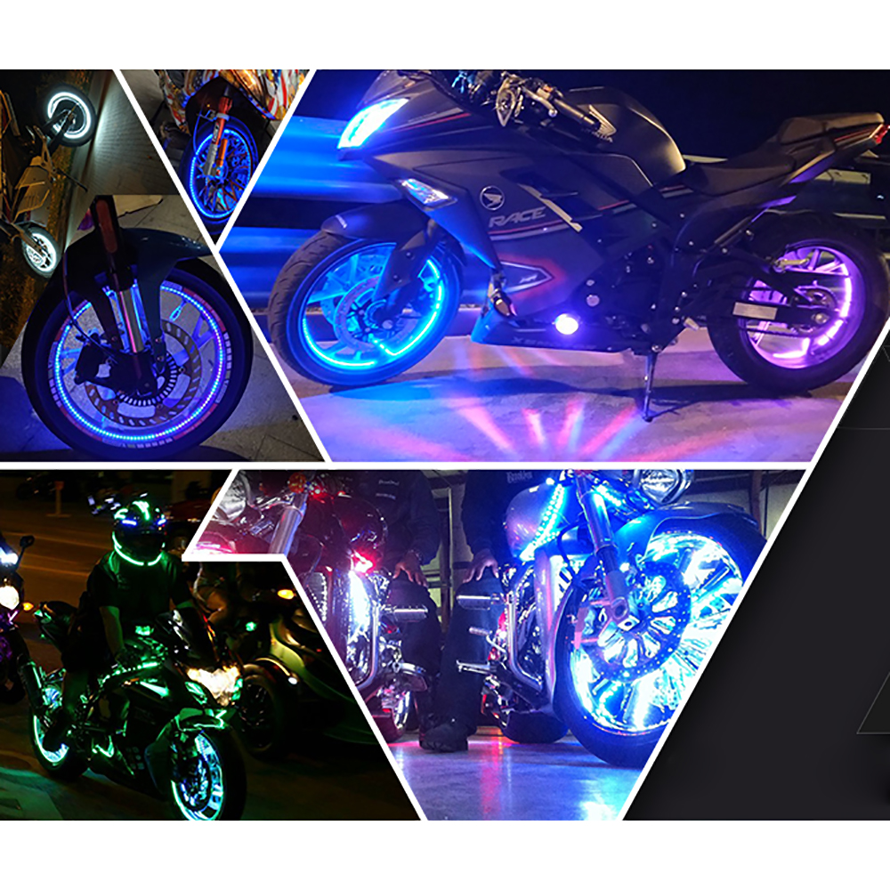 Wireless Powered Hot Wheels LED Wheel Lights CJdropshipping