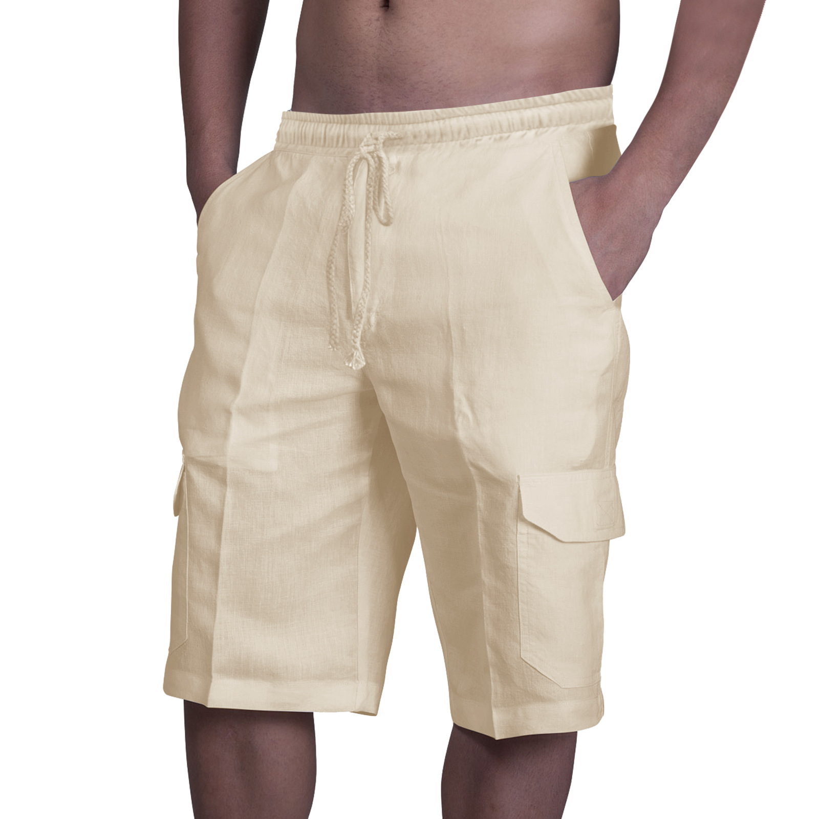 Men's Pants Large size Big 4xl 5xl 6xl Plus Summer Men Elastic