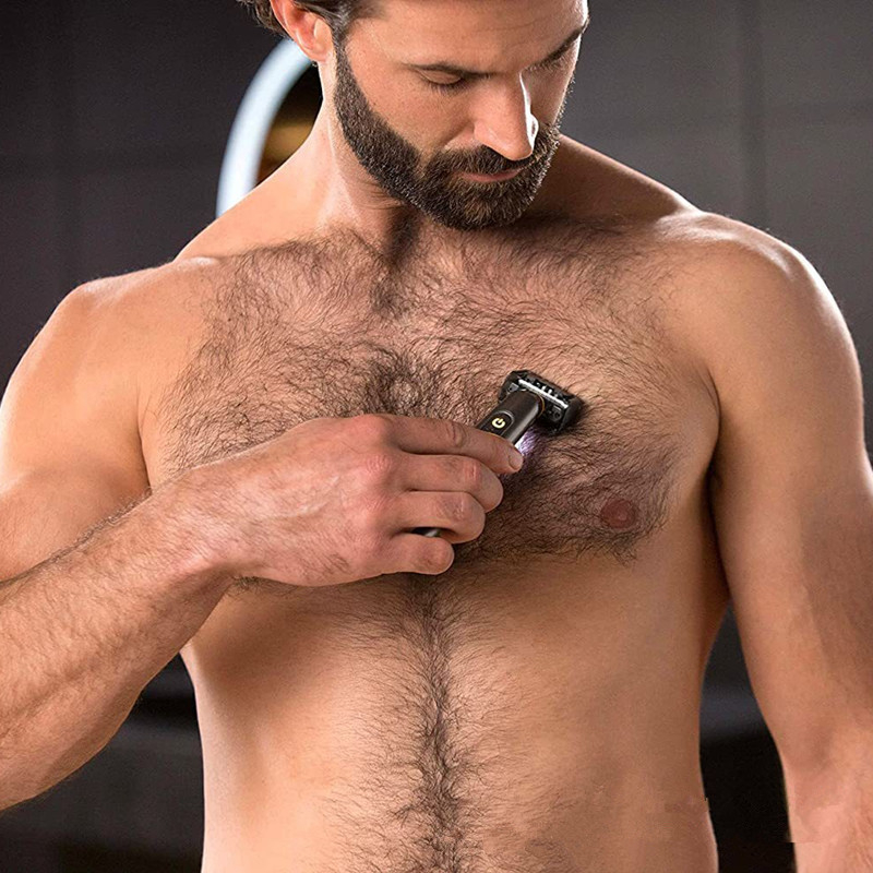 Wireless Rechargeable Precision Shaver Straight Shaver For Men Shaving Machine With Blades Shave Cassettes For Beard Shavette