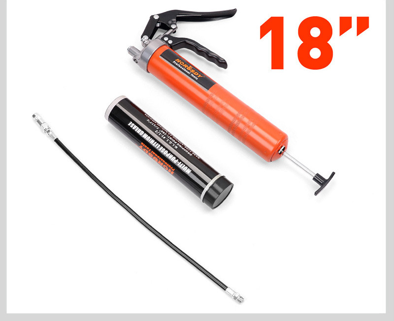 Transparent Grease Gun Selfpriming Barrel CJdropshipping