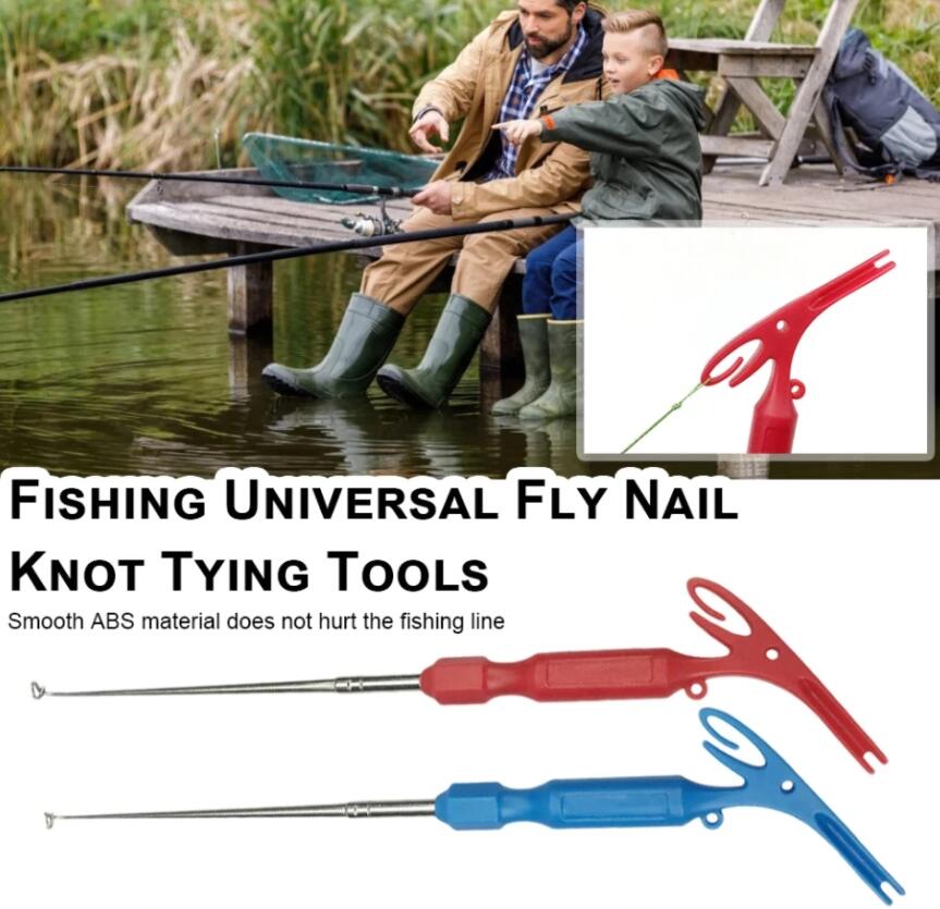 Spring Sale-50% OFF Fishing Universal Fly Nail Knot Tying Tool – Fish Wish  Rod